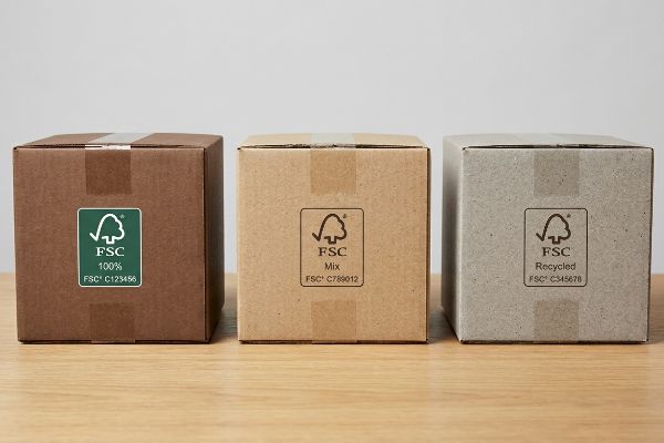 There are different types of FSC labels