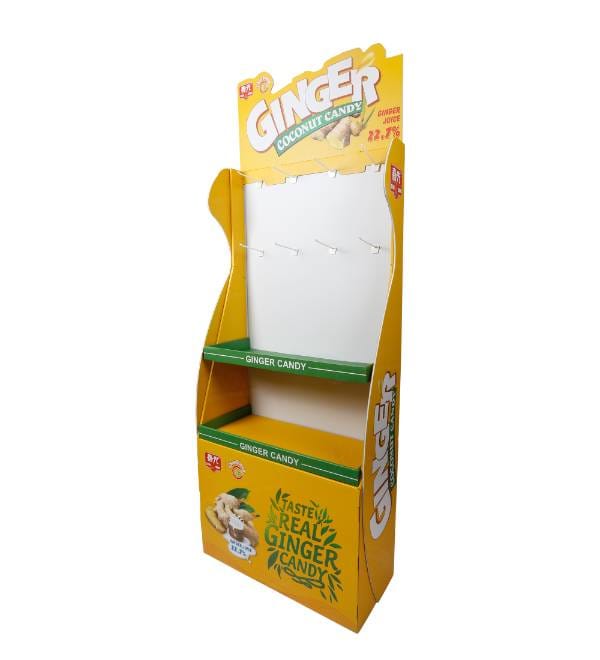 ginger candy cardboard display