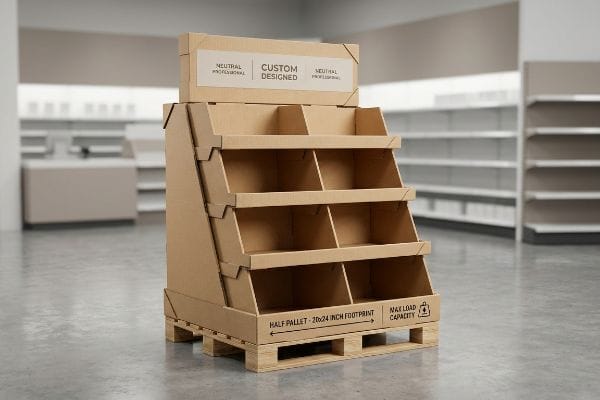 How Do I Order Half Pallet Displays?