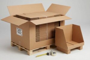 Shipping A Half-Pallet Display Knocked Down Flat