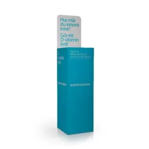 health wellness cardboard display fsdu