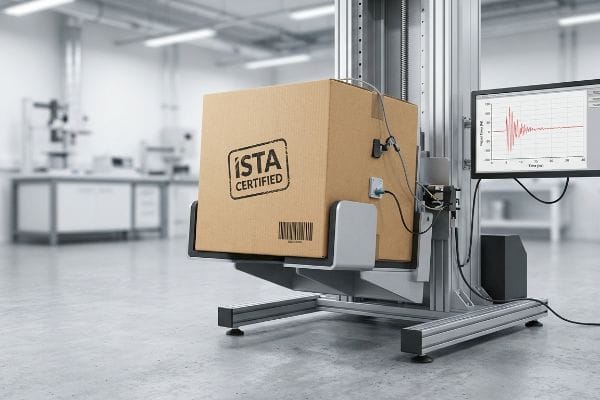 Brown corrugated box,