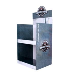 jamestown grill cardboard display main