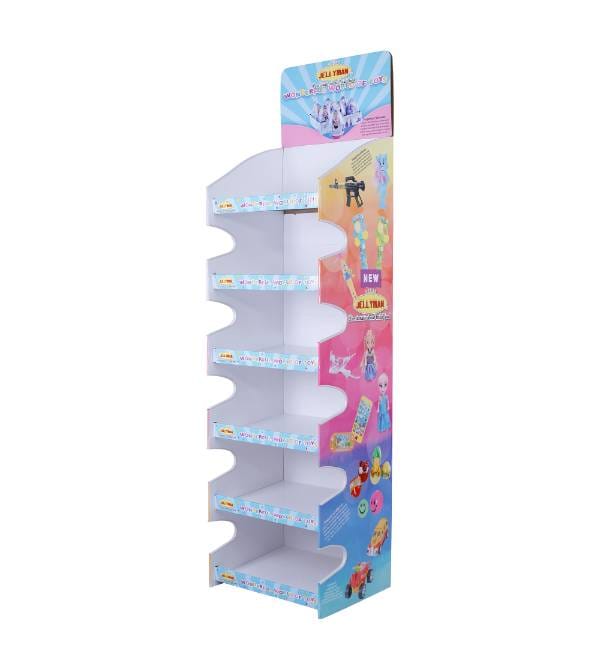jellyman toys cardboard display stand