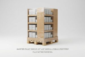 Shipping A Quarter-Pallet Display Fully Kitted
