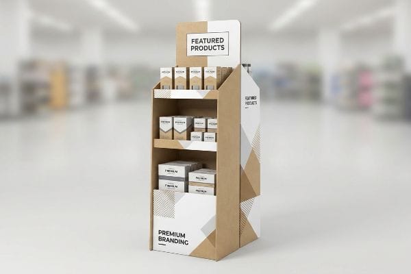kraft geometric pop display
