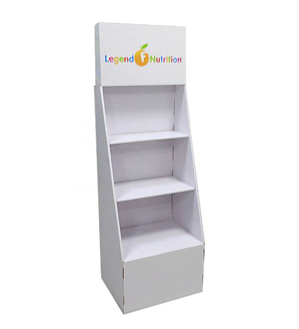 legend nutrition cardboard display stand
