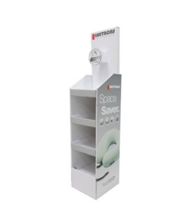 lifetrons travel pillow cardboard display