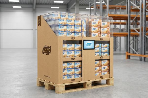 Half-Pallet Display Product Showcase