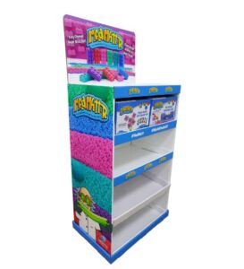 mad mattr kids toy cardboard display