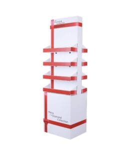 mens gift set cardboard display stand