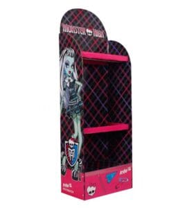monster high cardboard display fsdu