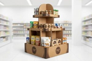 mehrstufiges Papp-Pop-Display