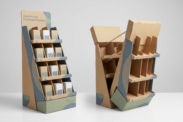 Introdução aos displays de papelão de um segundo