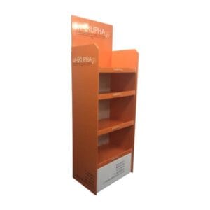 orange mkupha cardboard display main