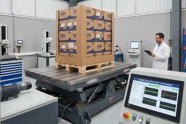 pallet vibration simulation test