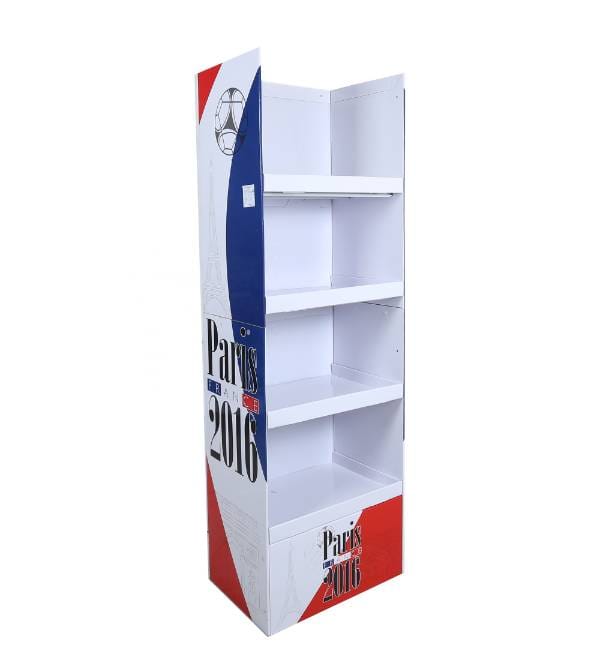 paris 2016 themed cardboard display stand