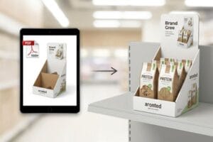 La publicité sur le lieu de vente fait partie de l'environnement de vente au détail