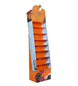 portable audio cardboard display stand