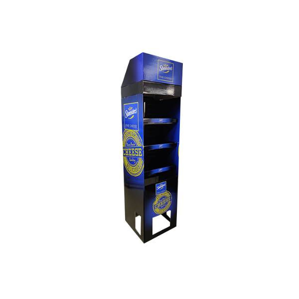 premium cheese cardboard display fsdu