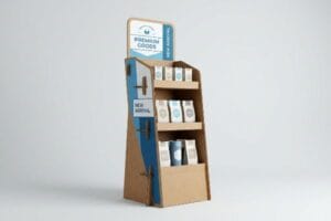 Can I Customize the Design of the Cardboard Floor Display Stand?