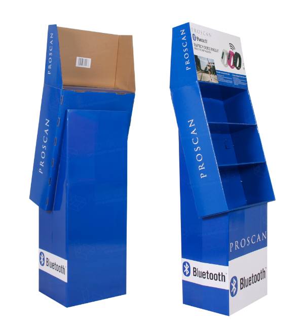 proscan bluetooth cardboard display fsdu