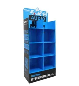 remax electronics cardboard display stand
