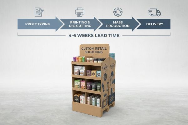 What Is the Lead Time for Custom Quarter Pallet Displays?