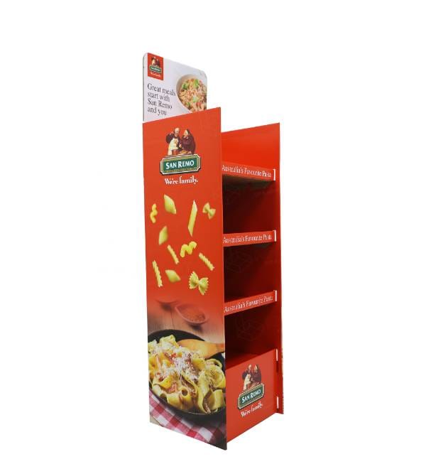 san remo pasta cardboard display