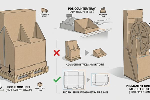 Cardboard POP Floor Unit (GMA Pallet 48x40