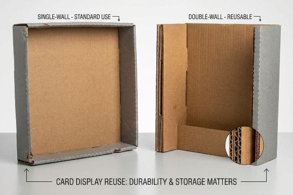 Can I Reuse My Cardboard Display Stands?