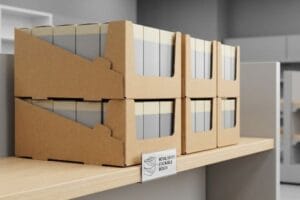 Effortless Shelf Placement and Self-Stacking PDQ Display Functionality