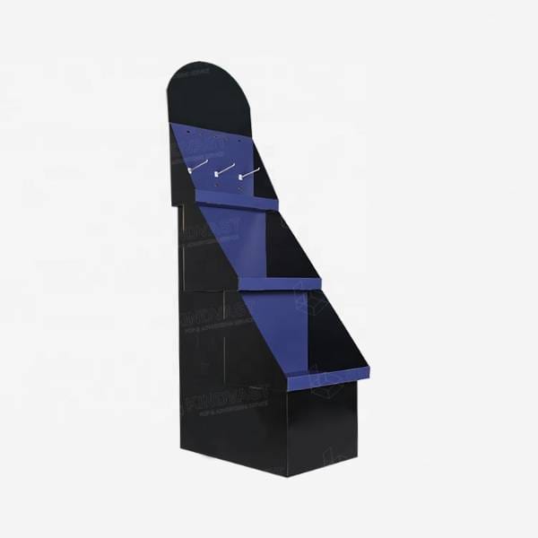 tech accessory cardboard display 3 tier