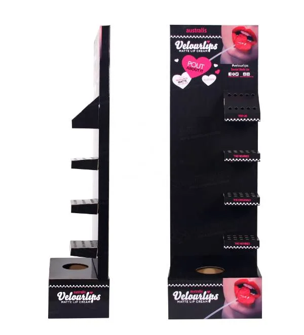 Velourlips 波纹落地支架侧视图