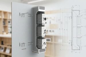 Wall-Mounted POP Display and Vertical Merchandising