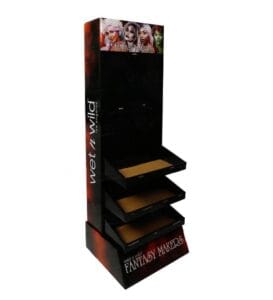 wet n wild fantasy makers cardboard display