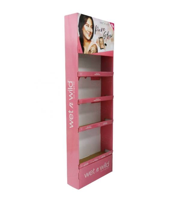 wet n wild pink sidekick cardboard display