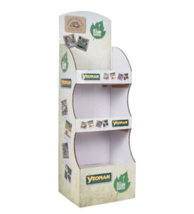 yeoman garden tool cardboard display