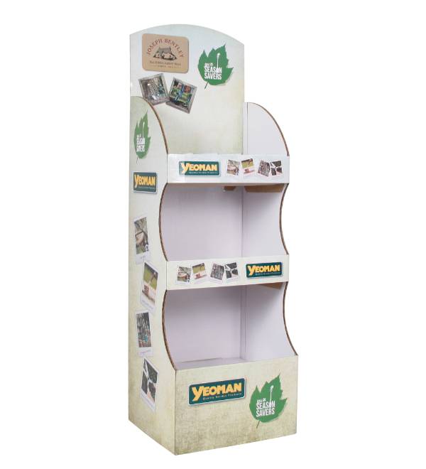 yeoman garden tool cardboard display