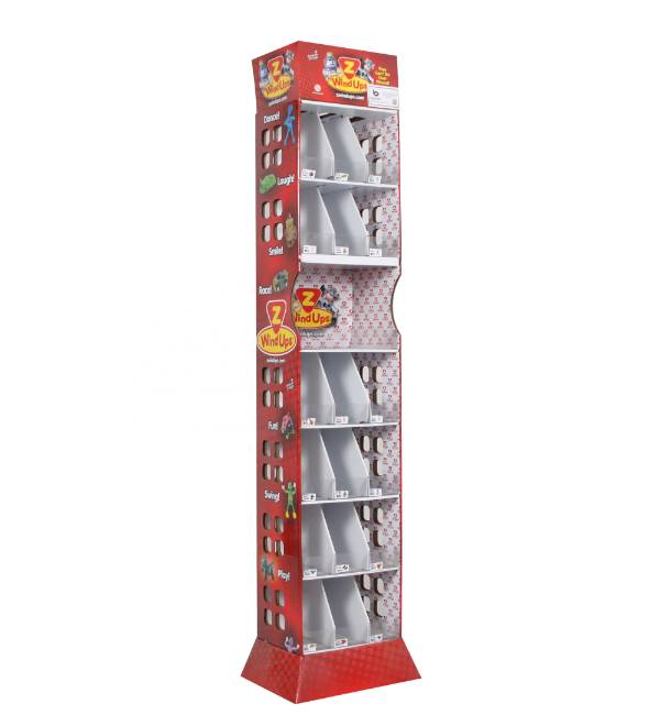 z wind ups cardboard display fsdu