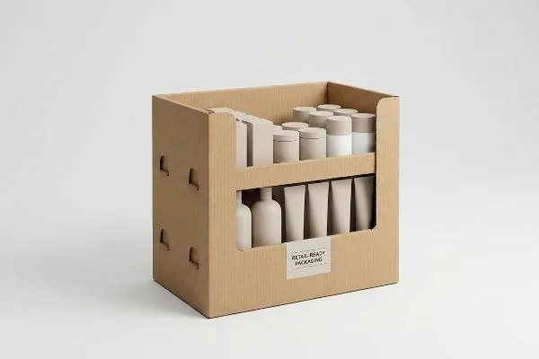 Kosmetikdisplay aus Pappe