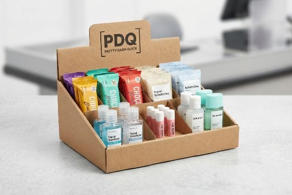 What Products Work Best in a PDQ Tray Display?