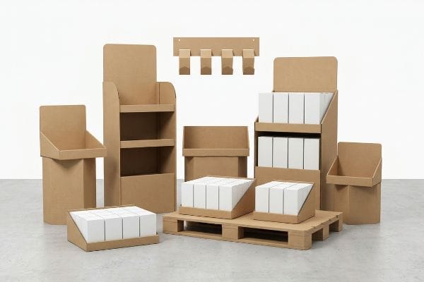 Types of Corrugated Display Stands We Can Produce