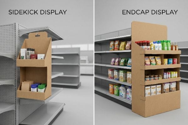 What Is the Difference Between Sidekick and Endcap?