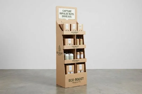 Öko-Boost-Karton-Pop-Display