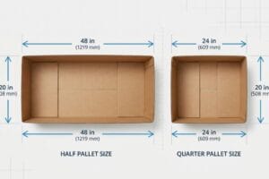 What Sizes Are Available for the Retail Dump Bins?