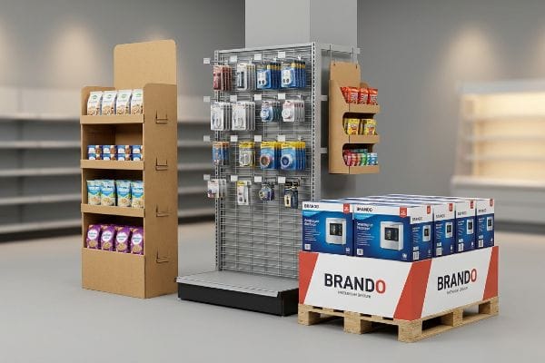 The Main Display Types Used for Endcap Promotions