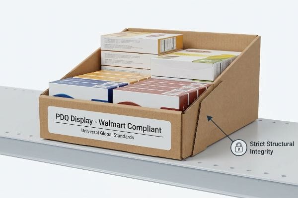 Walmart PDQ Display Tray Standards