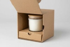 ¿Cuáles son las ventajas de usar cajas de cartón kraft personalizadas para mi negocio de velas?
