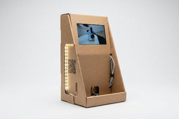 Technology Integration in Corrugated Display Boxes